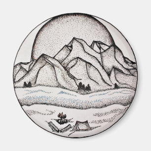 Mountains magnet