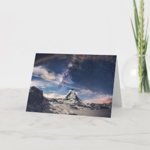 Mountains   Matterhorn Zermatt Switzerland Card