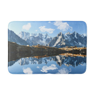 Mountains Mont Blanc Massif, France Bath Mat