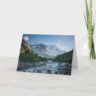 Mountains   Mont Blanc Massif, Italy Card