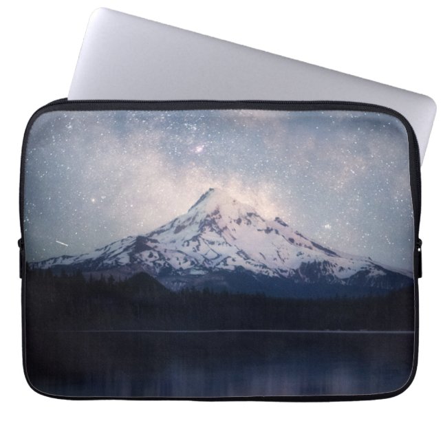Mountains | Mt. Hood Portland, Oregon Laptop Sleeve (Front)