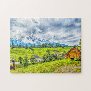 mountains nature jigsaw puzzle