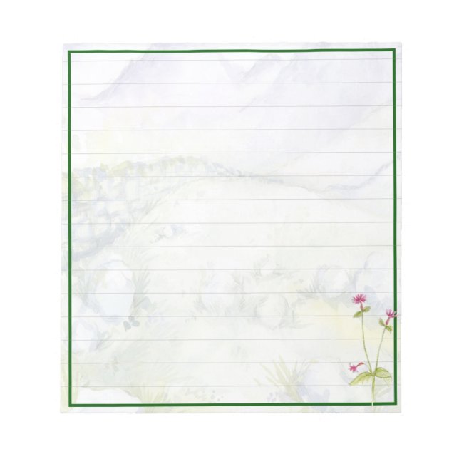 Mountains Notepad (Front)
