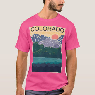 Mountains Of Colorado Active T-Shirt