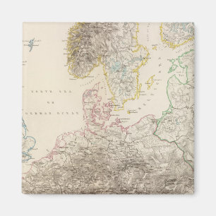 Mountains of Europe Magnet