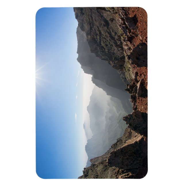 Mountains of La Palma Magnet (Vertical)