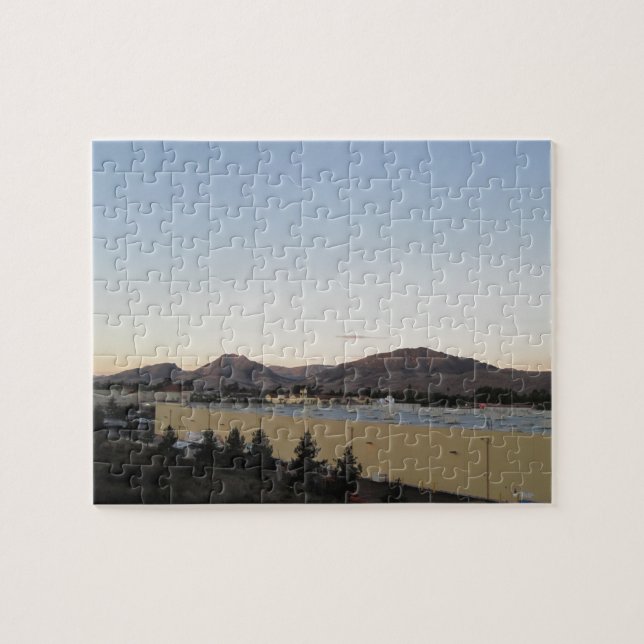 Mountains of San Luis Obispo from Irish Hills Jigsaw Puzzle (Horizontal)