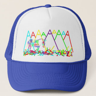 mountains or crayons trucker hat