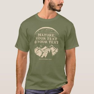 Mountains Personalised T-Shirt