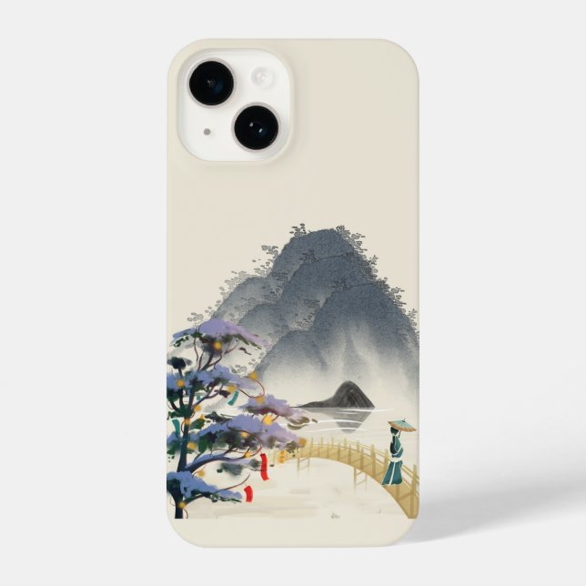Mountains phone case  (Back)
