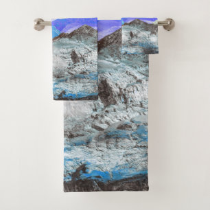 Mountains (photo montage) 2 bath towel set