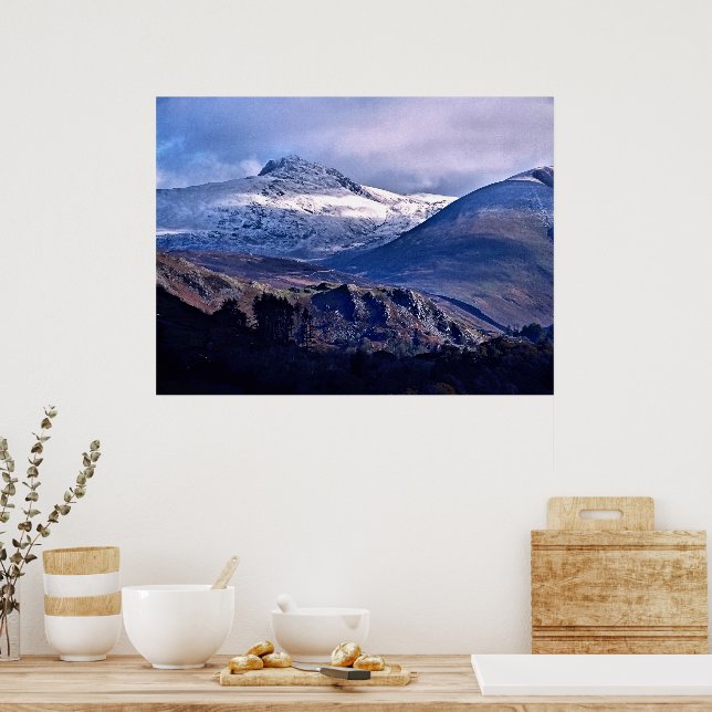 MOUNTAINS POSTER (Kitchen)