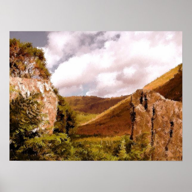 MOUNTAINS POSTER (Front)