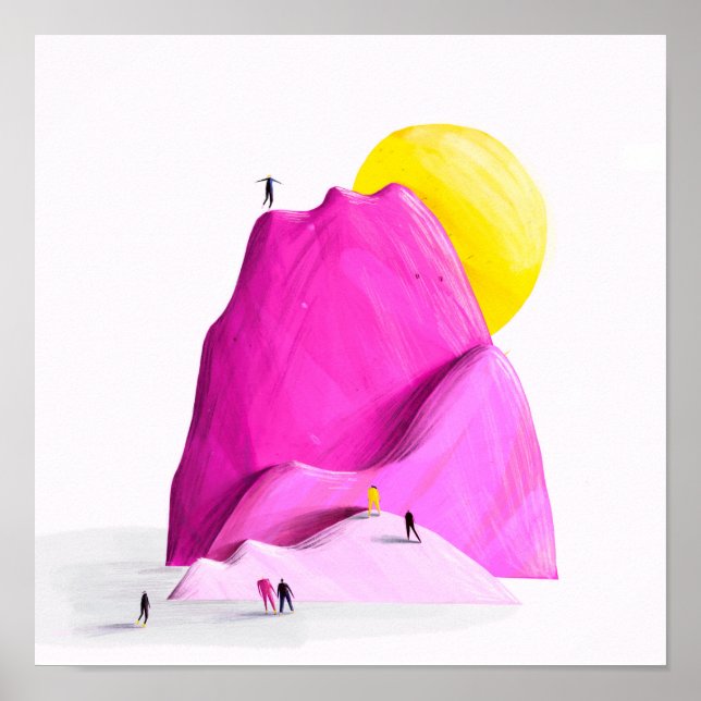 Mountains Poster (Front)