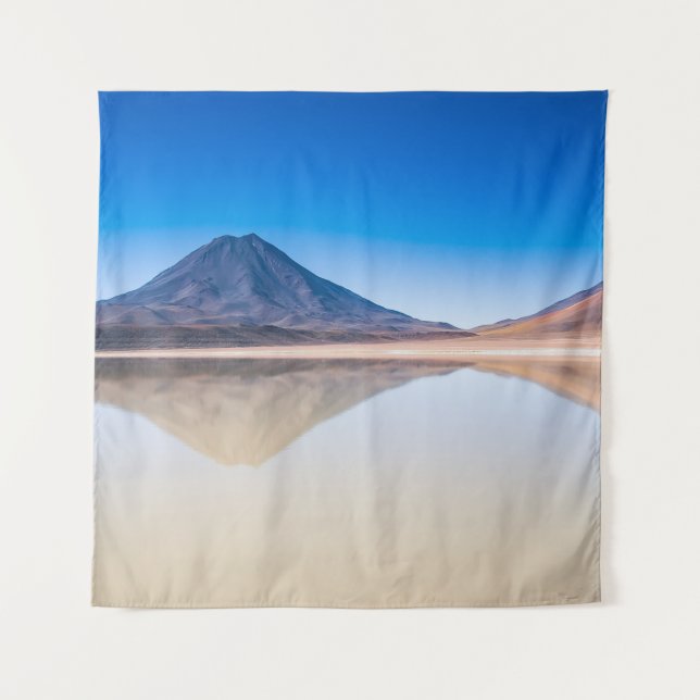 MOUNTAINS REFLECTED ON WATER TAPESTRY (Front)