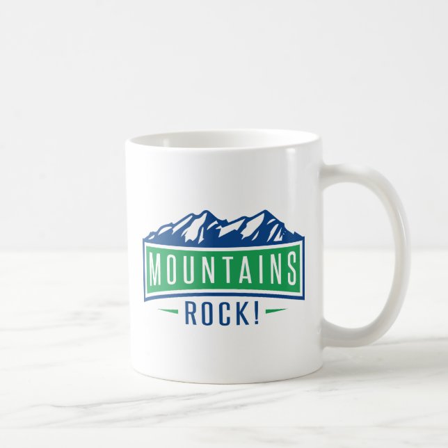 Mountains Rock Coffee Mug (Right)