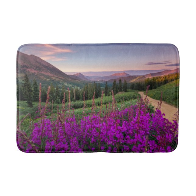 Mountains | Rocky Mountains, Colorado Bath Mat (Front)