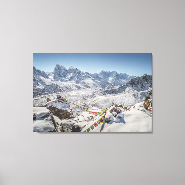 Mountains | Rocky Mountains, Colorado Canvas Print (Front)