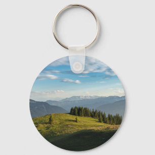 Mountains   Spitzingsee Lake, Swiss Alps Key Ring