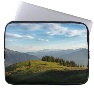 Mountains   Spitzingsee Lake, Swiss Alps Laptop Sleeve