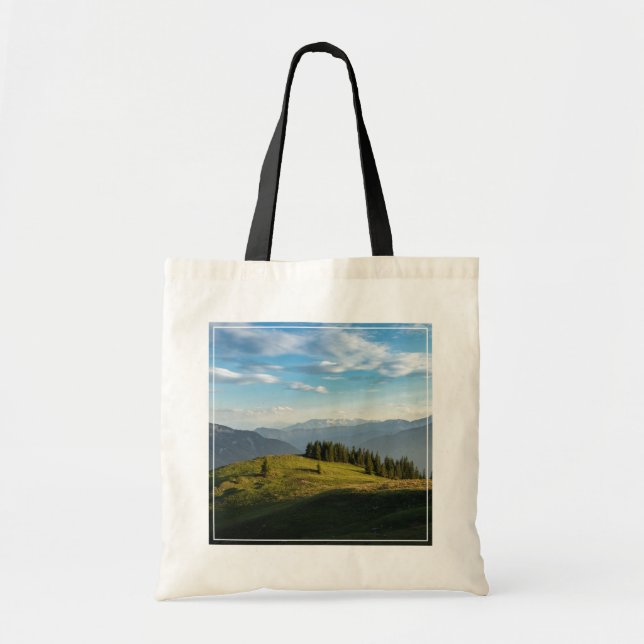 Mountains | Spitzingsee Lake, Swiss Alps Tote Bag (Front)