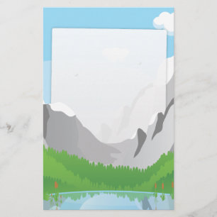 Mountains Stationery