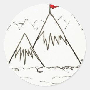 Mountains stickers