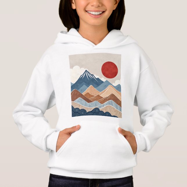 Mountains Sunset Beauty (Front)