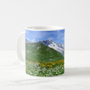 Mountains Swiss Alps Valley Spring Coffee Mug