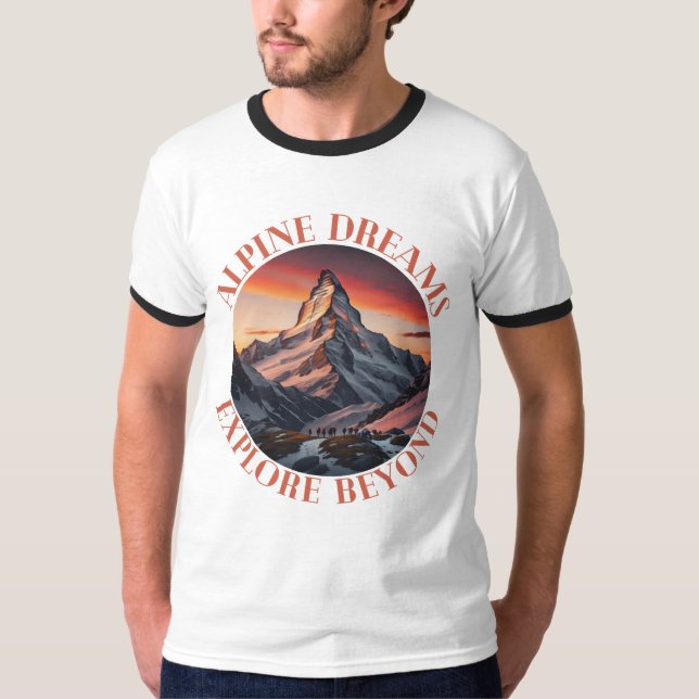 mountains T-Shirt (Front)