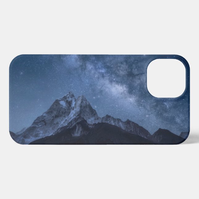 Mountains | Thamserku Mountain, Nepal iPhone Case (Back Horizontal)