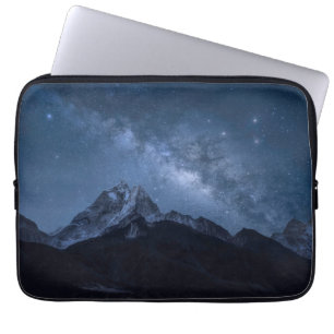 Mountains Thamserku Mountain, Nepal Laptop Sleeve