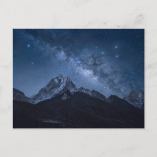 Mountains Thamserku Mountain, Nepal Postcard