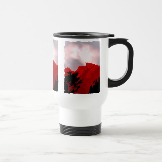 MOUNTAINS TRAVEL MUG (Right)