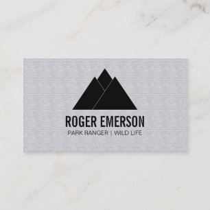 Mountains / Trees Business Card