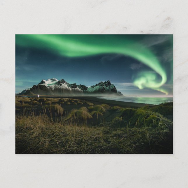 Mountains | Vestrahorn Mountain, Iceland Postcard (Front)