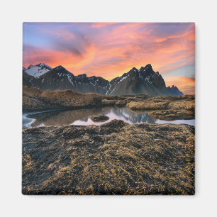 Mountains Vesturhorn Mountain Iceland Magnet