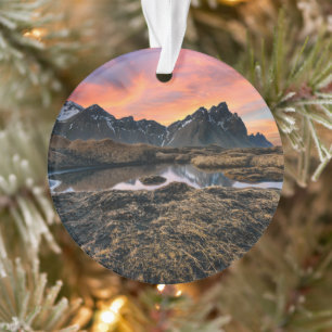 Mountains   Vesturhorn Mountain Iceland Ornament