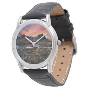 Mountains Vesturhorn Mountain Iceland Watch