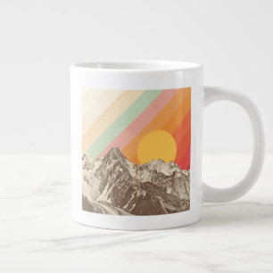 Mountainscape 1 Florent Bodart Large Coffee Mug