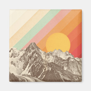 Mountainscape 1 Florent Bodart Magnet