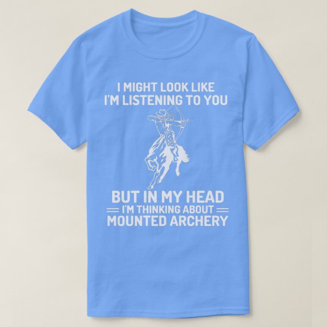 mounted archery T-Shirt (Design Front)