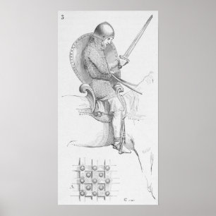 Mounted Knight Poster