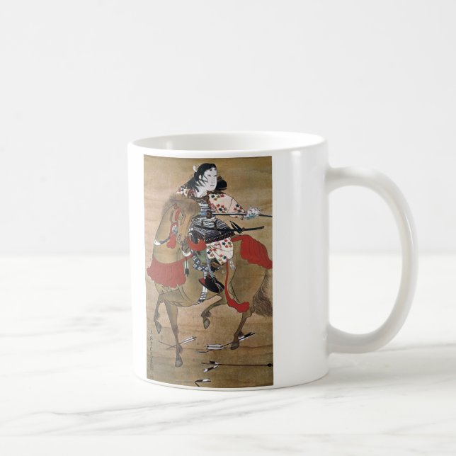 Mounted Samurai Coffee Mug (Right)
