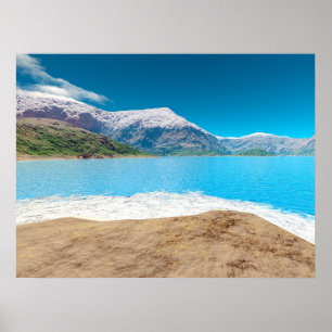 Mountian Real Estate Poster