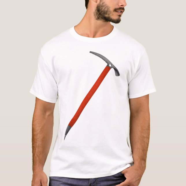 Mountineering Vintage Ice Axe T-Shirt (Front)