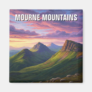 Mourne Mountains Northern Ireland Travel Magnet
