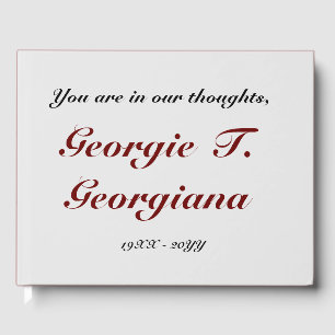 Mournful & Elegant Memories Guestbook