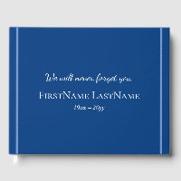 Mournful & Subdued Memorial Guestbook