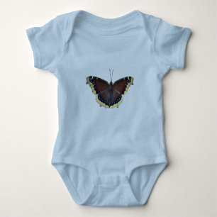 Mourning Cloak Butterfly - Nymphalis antiopa Baby Bodysuit